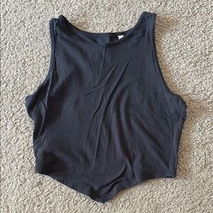 Black Sleeveless Women's Top